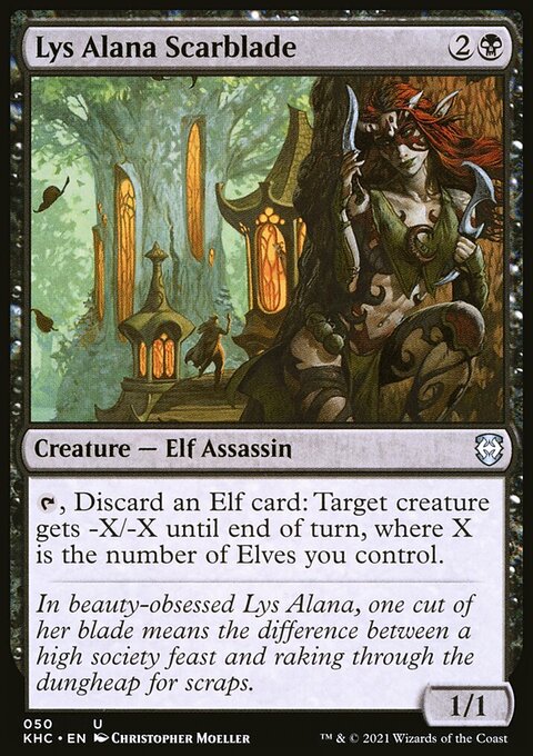 Lys Alana Scarblade [Kaldheim Commander]