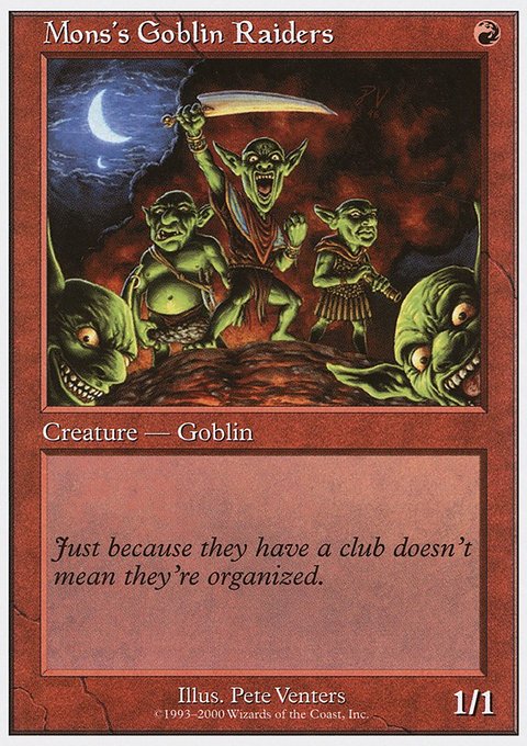 Mons's Goblin Raiders [Starter 2000]