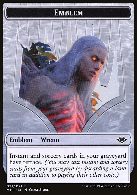 Wrenn and Six Emblem [Modern Horizons Tokens]