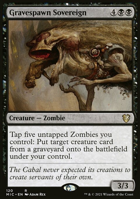 Gravespawn Sovereign [Innistrad: Midnight Hunt Commander]