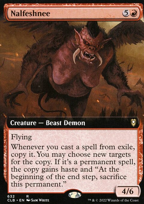 Nalfeshnee (Extended Art) [Commander Legends: Battle for Baldur's Gate]