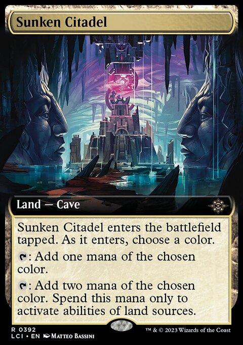 Sunken Citadel (Extended Art) [The Lost Caverns of Ixalan]