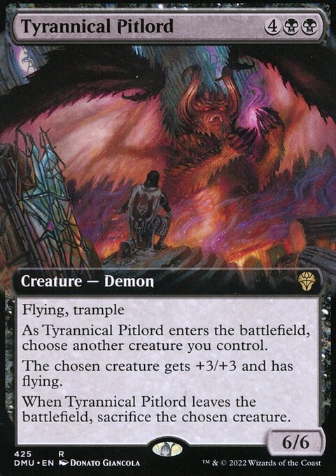 Tyrannical Pitlord (Extended Art) [Dominaria United]