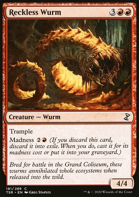 Reckless Wurm [Time Spiral Remastered]