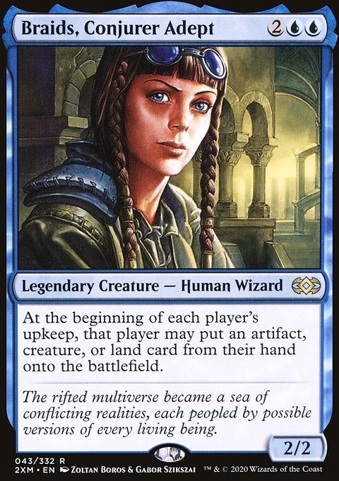 Braids, Conjurer Adept [Double Masters]