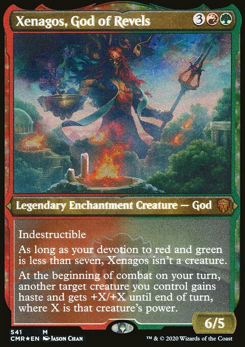 Xenagos, God of Revels (Etched) [Commander Legends]