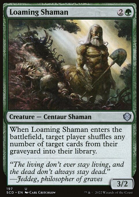 Loaming Shaman [Starter Commander Decks]