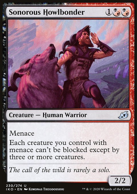 Sonorous Howlbonder [Ikoria: Lair of Behemoths]
