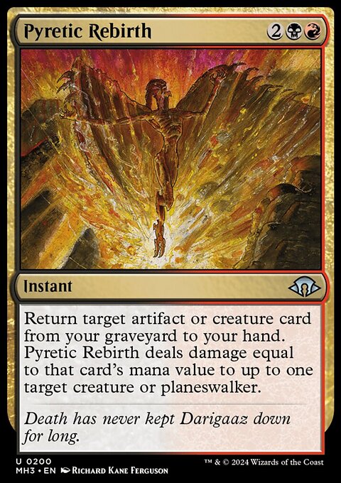 Pyretic Rebirth [Modern Horizons 3]