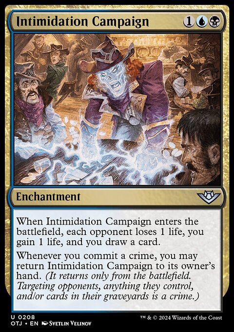 Intimidation Campaign [Outlaws of Thunder Junction]