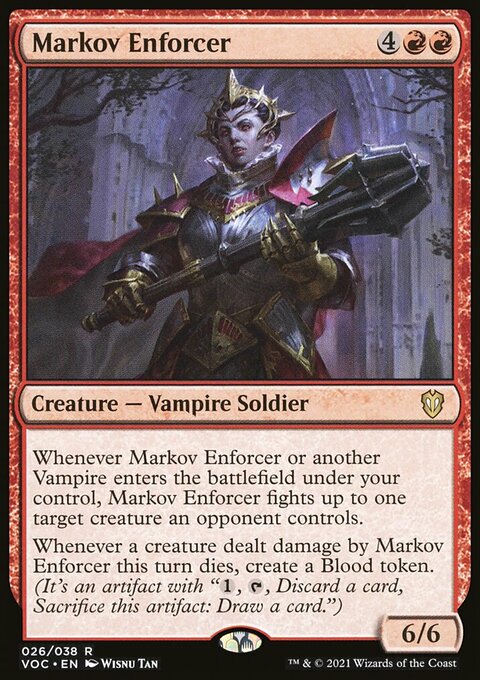 Markov Enforcer [Innistrad: Crimson Vow Commander]