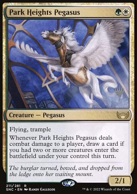 Park Heights Pegasus (Promo Pack) [Streets of New Capenna Promos]