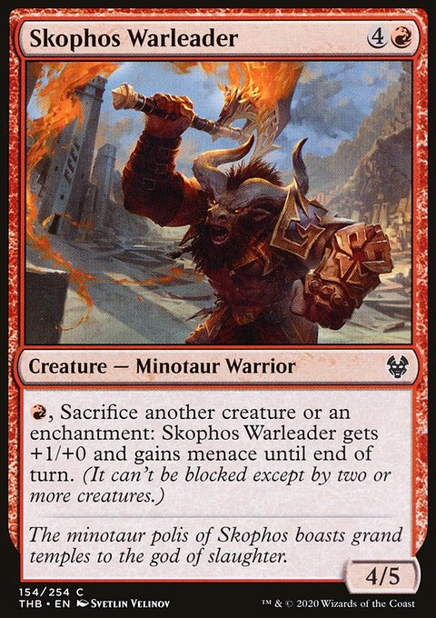 Skophos Warleader [Theros Beyond Death]
