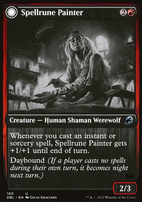 Spellrune Painter // Spellrune Howler [Innistrad: Double Feature]