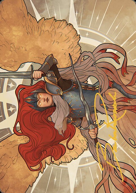 Aurelia, the Law Above Art Card (36/49) [Murders at Karlov Manor Art Series]