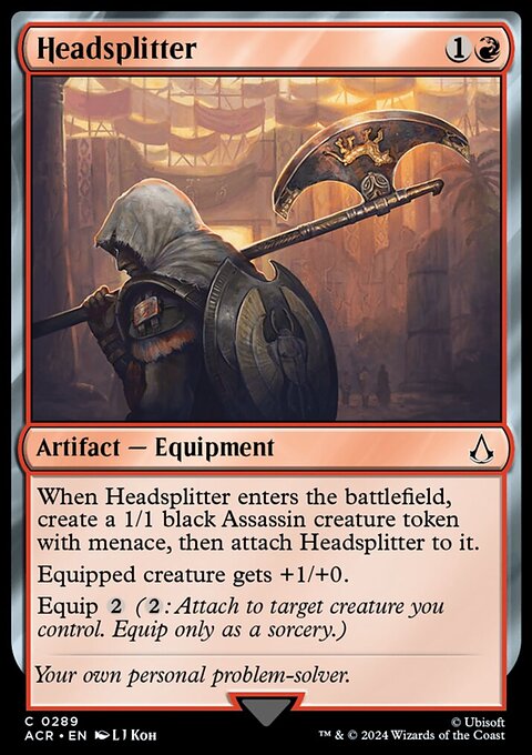 Headsplitter [Assassin's Creed]