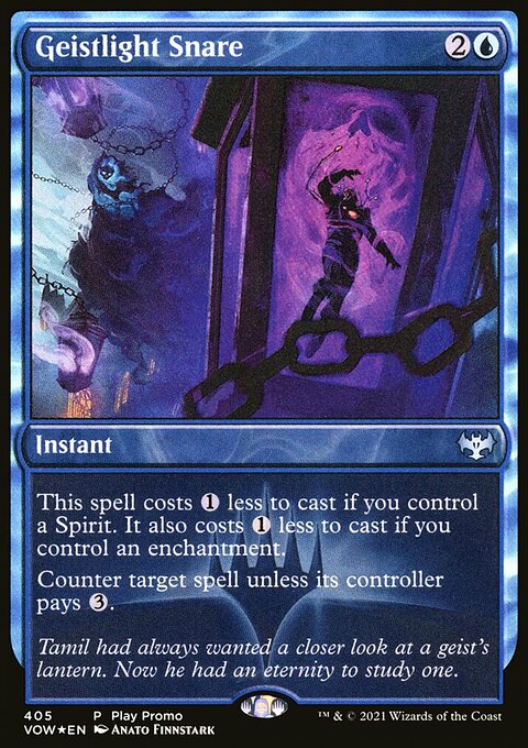 Geistlight Snare (Play Promo) [Innistrad: Crimson Vow]