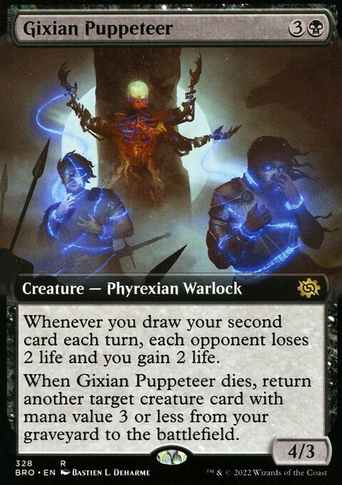 Gixian Puppeteer (Extended Art) [The Brothers' War]