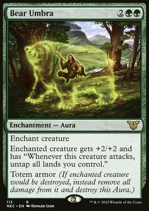 Bear Umbra [Kamigawa: Neon Dynasty Commander]