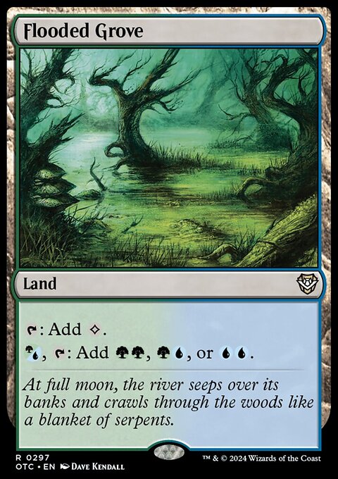Flooded Grove [Outlaws of Thunder Junction Commander]
