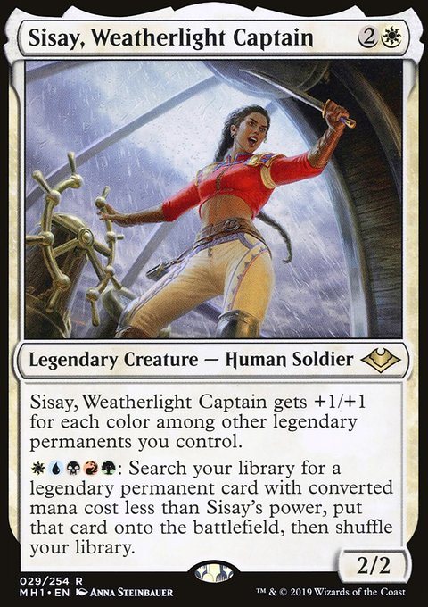 Sisay, Weatherlight Captain [Modern Horizons]