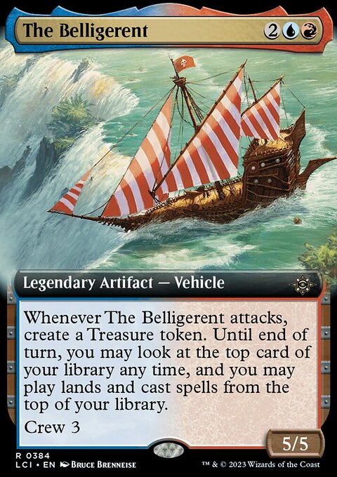 The Belligerent (Extended Art) [The Lost Caverns of Ixalan]