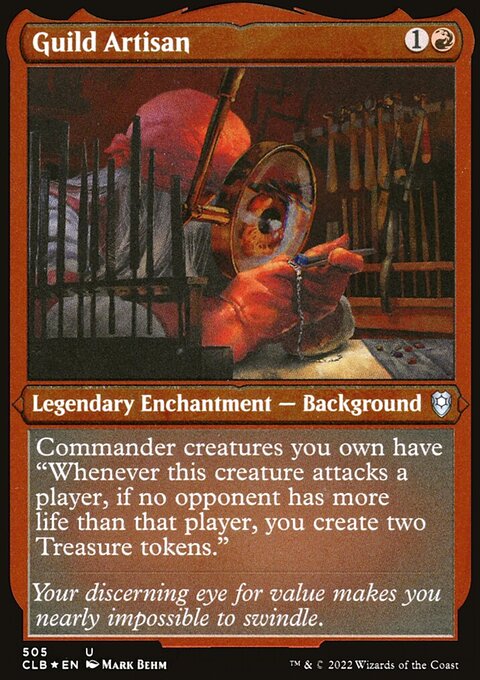 Guild Artisan (Foil Etched) [Commander Legends: Battle for Baldur's Gate]