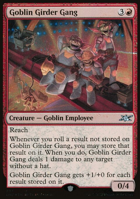 Goblin Girder Gang (Galaxy Foil) [Unfinity]