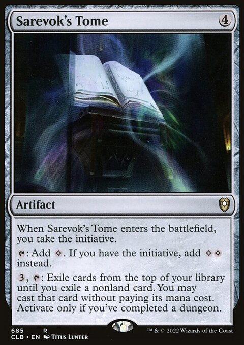 Sarevok's Tome [Commander Legends: Battle for Baldur's Gate]