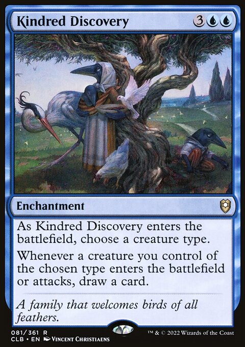 Kindred Discovery [Commander Legends: Battle for Baldur's Gate]