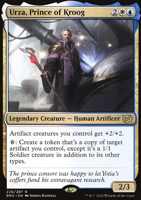Urza, Prince of Kroog [The Brothers' War]