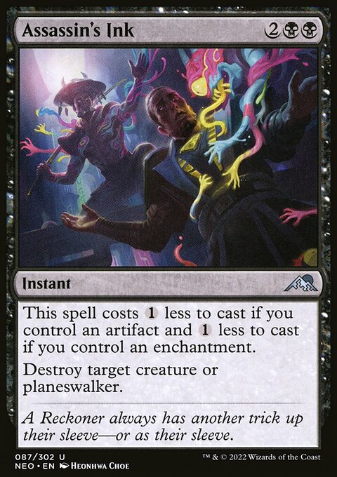 Assassin's Ink [Kamigawa: Neon Dynasty]