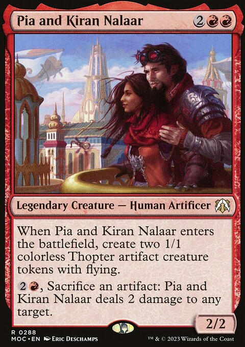 Pia and Kiran Nalaar [March of the Machine Commander]