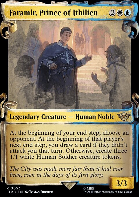 Faramir, Prince of Ithilien [The Lord of the Rings: Tales of Middle-Earth Showcase Scrolls]