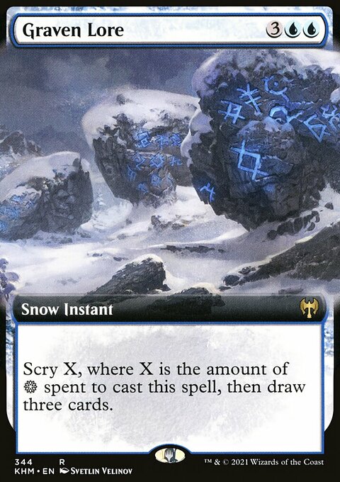 Graven Lore (Extended Art) [Kaldheim]