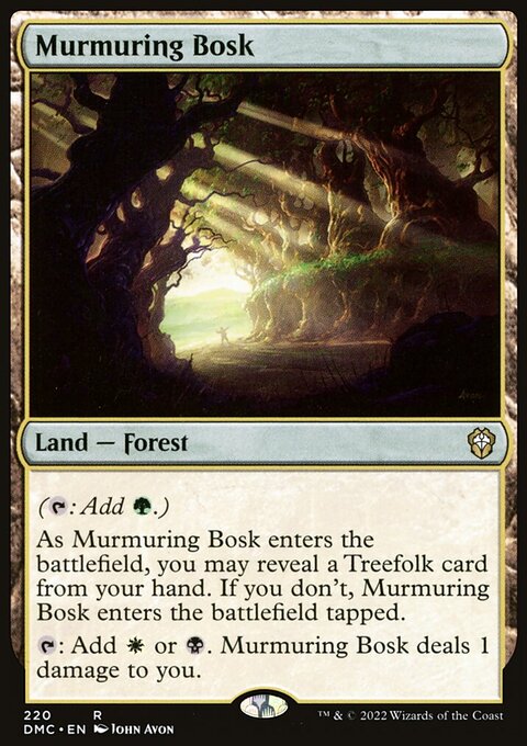 Murmuring Bosk [Dominaria United Commander]