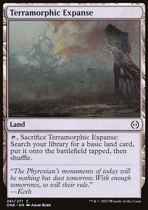 Terramorphic Expanse [Phyrexia: All Will Be One]