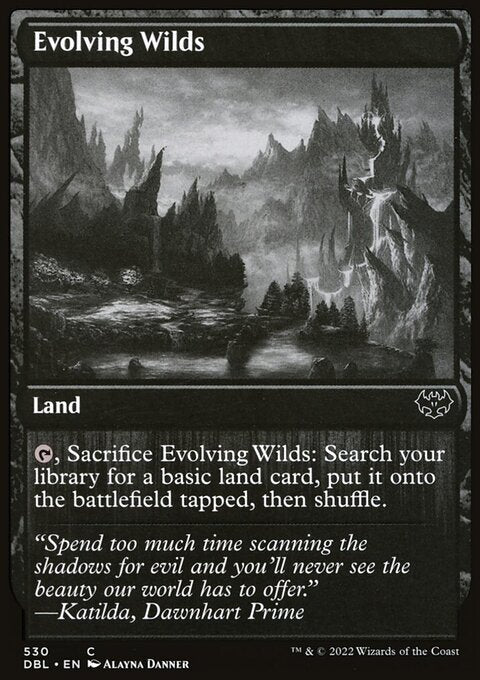 Evolving Wilds (530) [Innistrad: Double Feature]