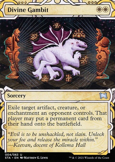 Divine Gambit [Strixhaven: School of Mages Mystical Archive]