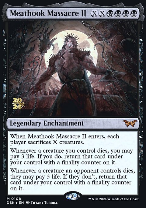 Meathook Massacre II (0108) [Duskmourn: House of Horror Prerelease Promos]