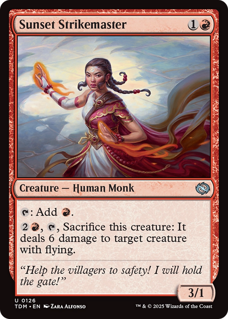 Sunset Strikemaster [Tarkir: Dragonstorm]