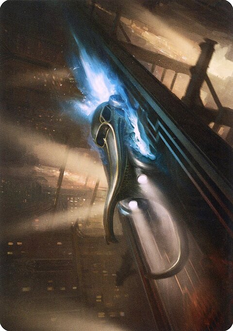 Run Out of Town Art Card [Streets of New Capenna Art Series]