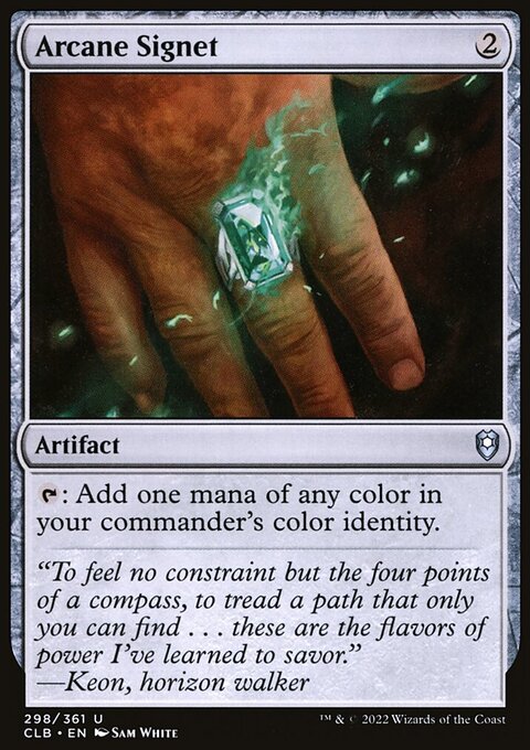 Arcane Signet [Commander Legends: Battle for Baldur's Gate]