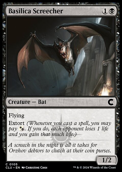 Basilica Screecher [Ravnica: Clue Edition]