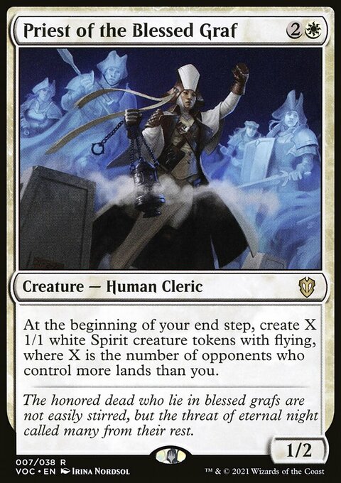 Priest of the Blessed Graf [Innistrad: Crimson Vow Commander]