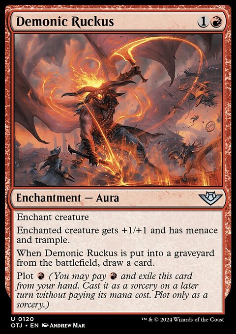 Demonic Ruckus [Outlaws of Thunder Junction]