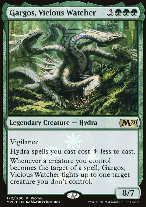 Gargos, Vicious Watcher [Core Set 2020 Prerelease Promos]
