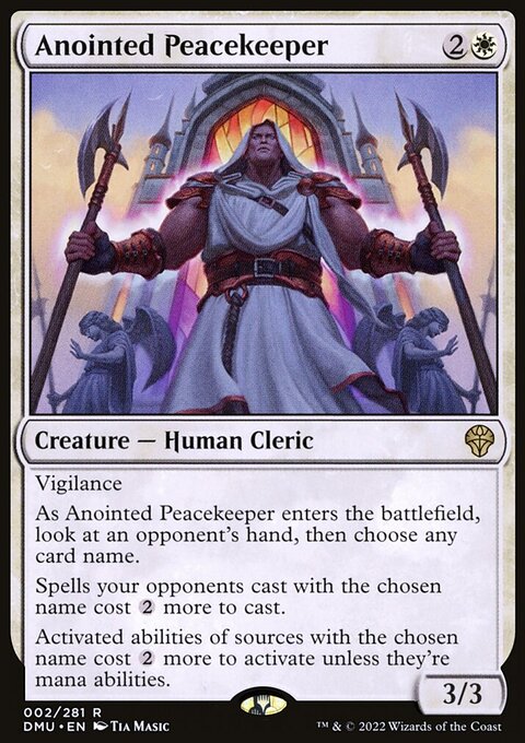 Anointed Peacekeeper [Dominaria United]