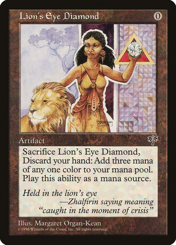 Lion's Eye Diamond [Mirage] [LOCAL PICK UP ONLY]