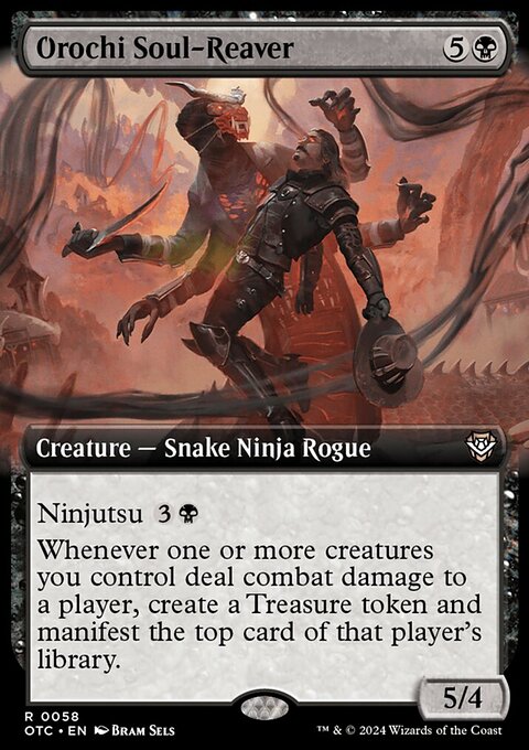 Orochi Soul-Reaver (Extended Art) [Outlaws of Thunder Junction Commander]